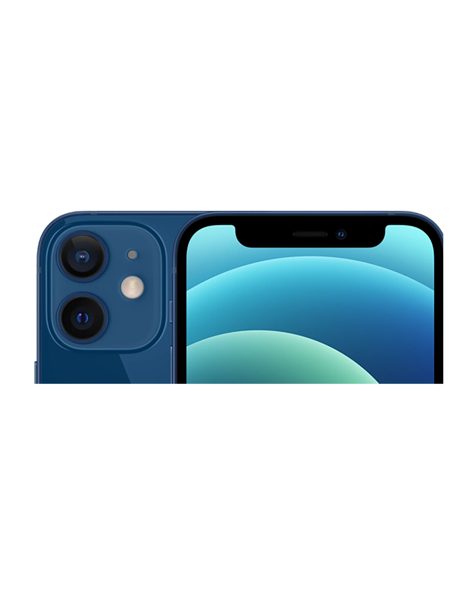 iPhone 12 mini 64GB — Bleu — vue 3