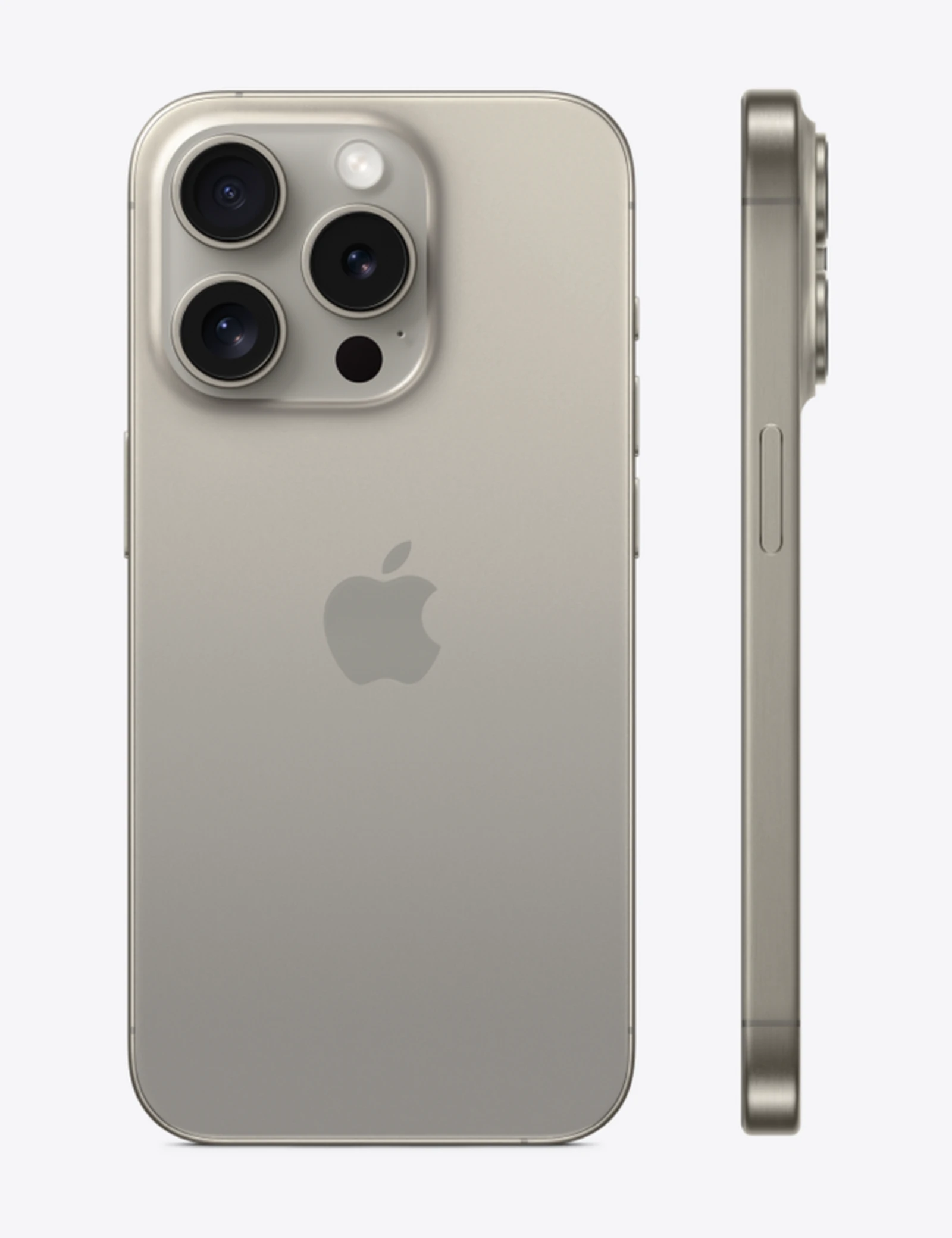 iPhone 15 Pro 128GB — Titane naturel — vue 2