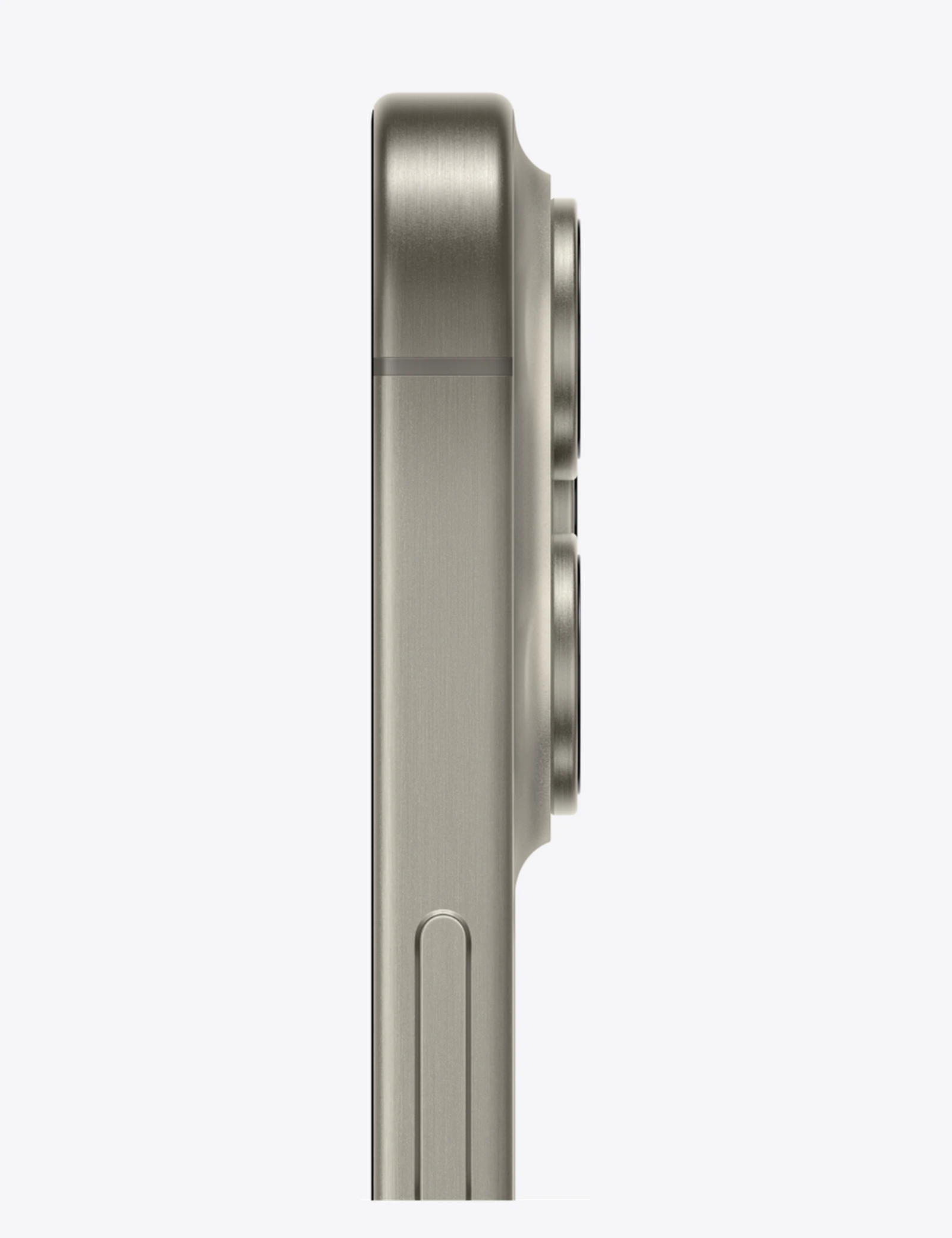 iPhone 15 Pro 128GB — Titane naturel — vue 3