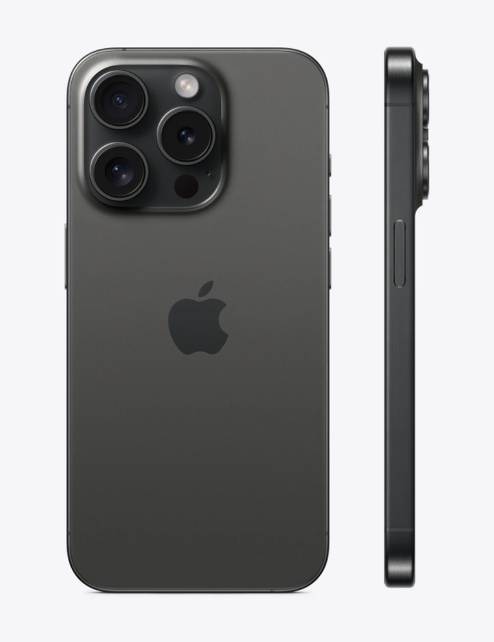 iPhone 15 Pro 128GB — Titane noir — vue 2