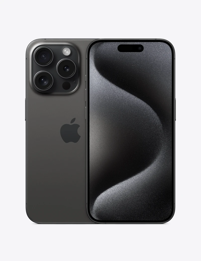iPhone 15 Pro 256GB — Titane noir
