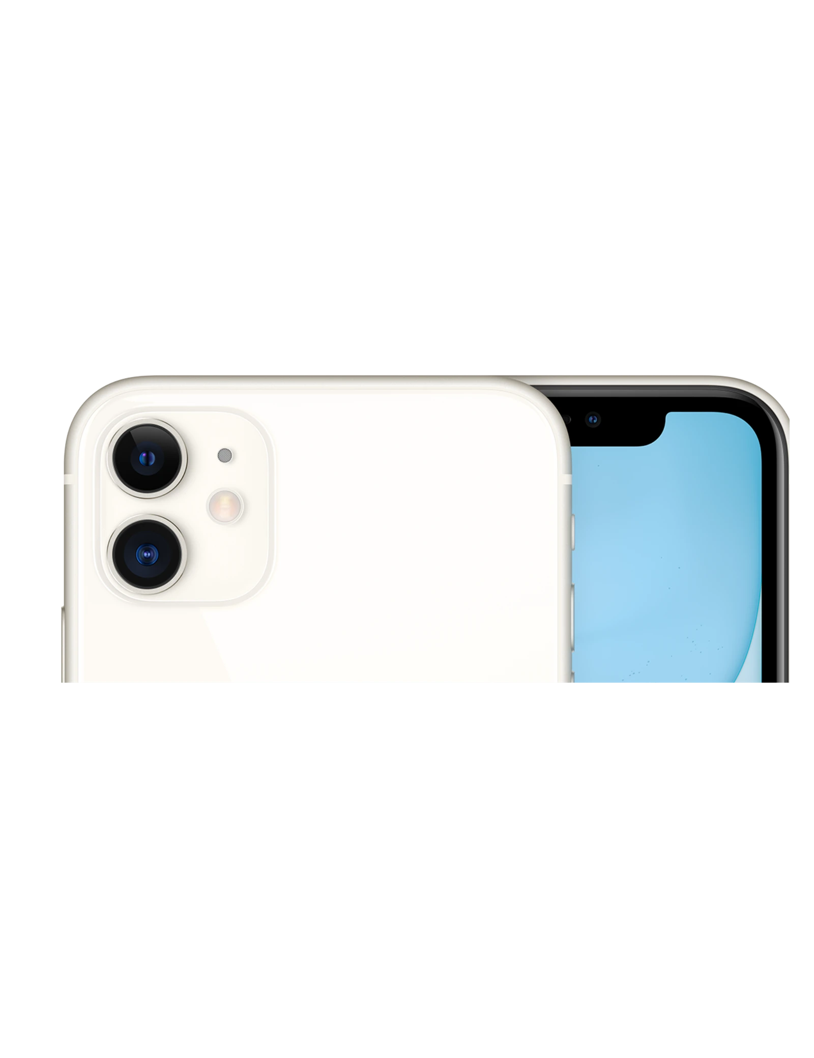 iPhone 11 64GB — Blanc — vue 3