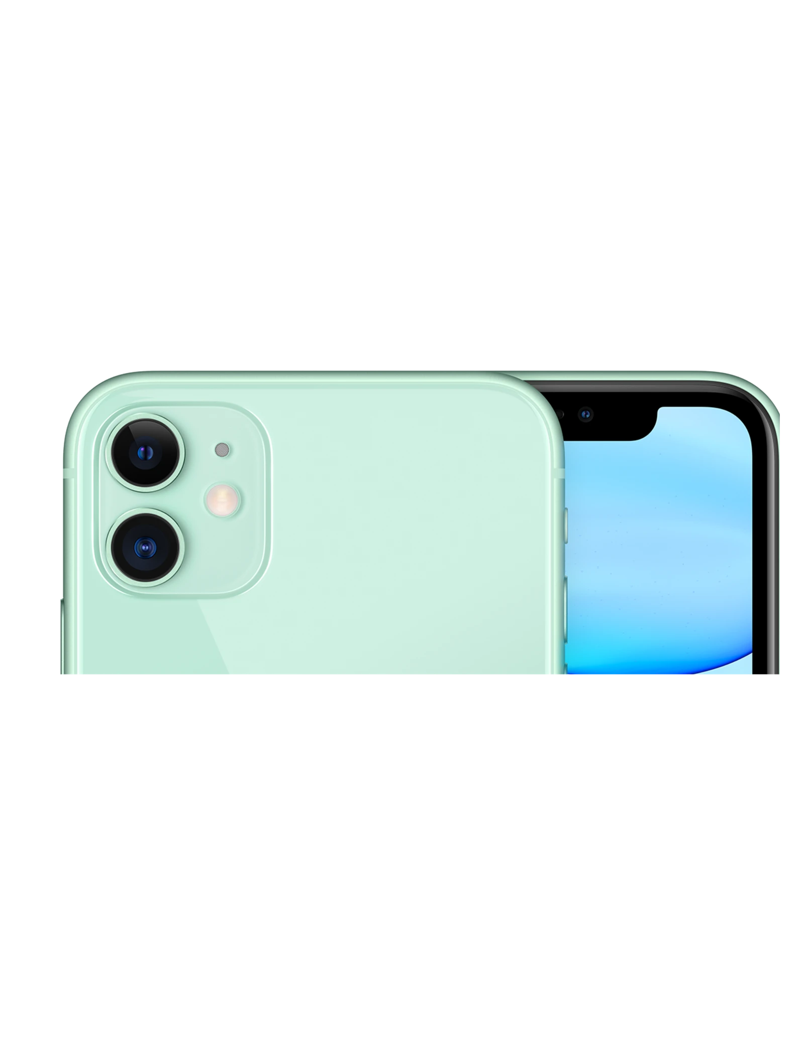 iPhone 11 64GB — Vert — vue 3