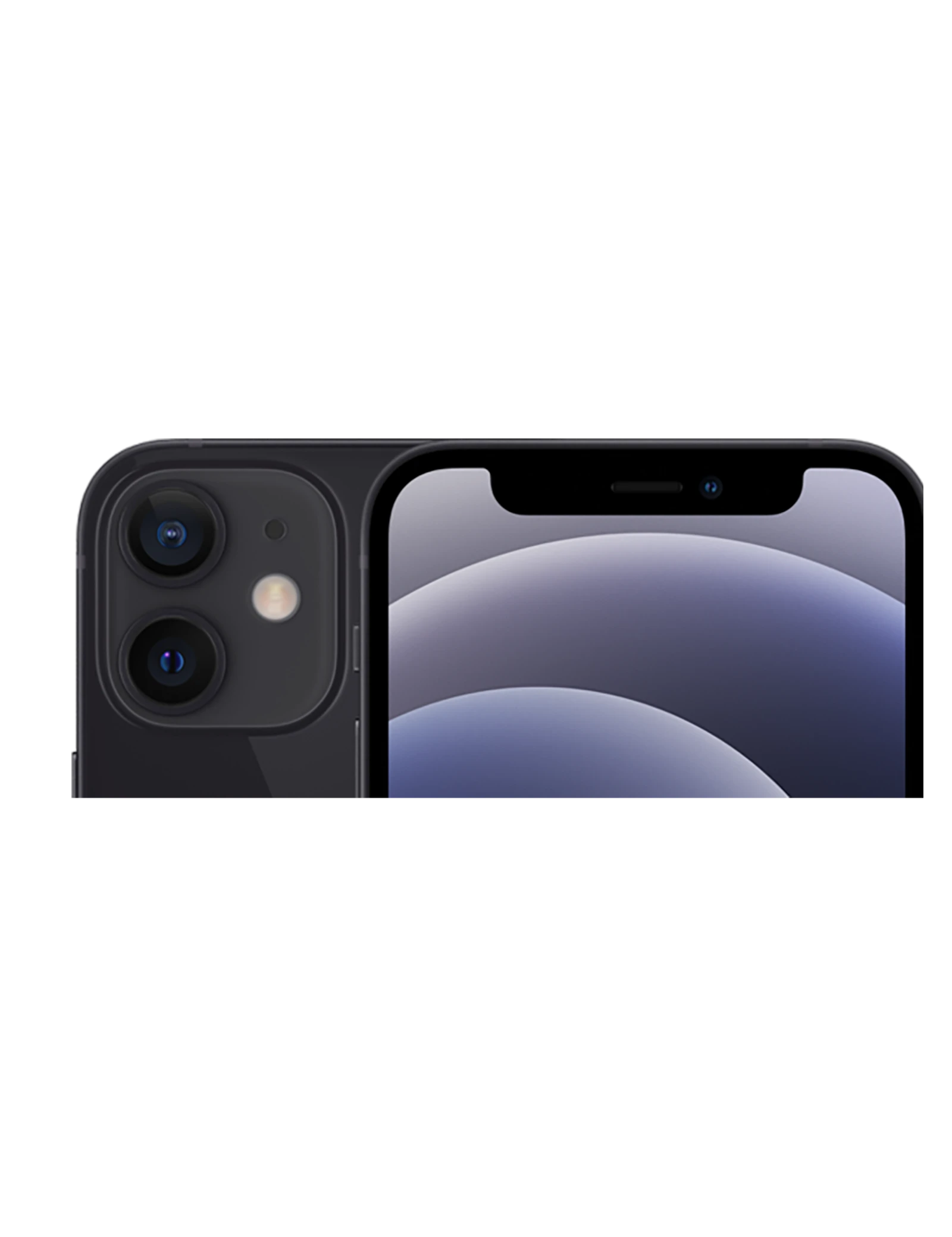 iPhone 12 mini 64GB — Noir — vue 3