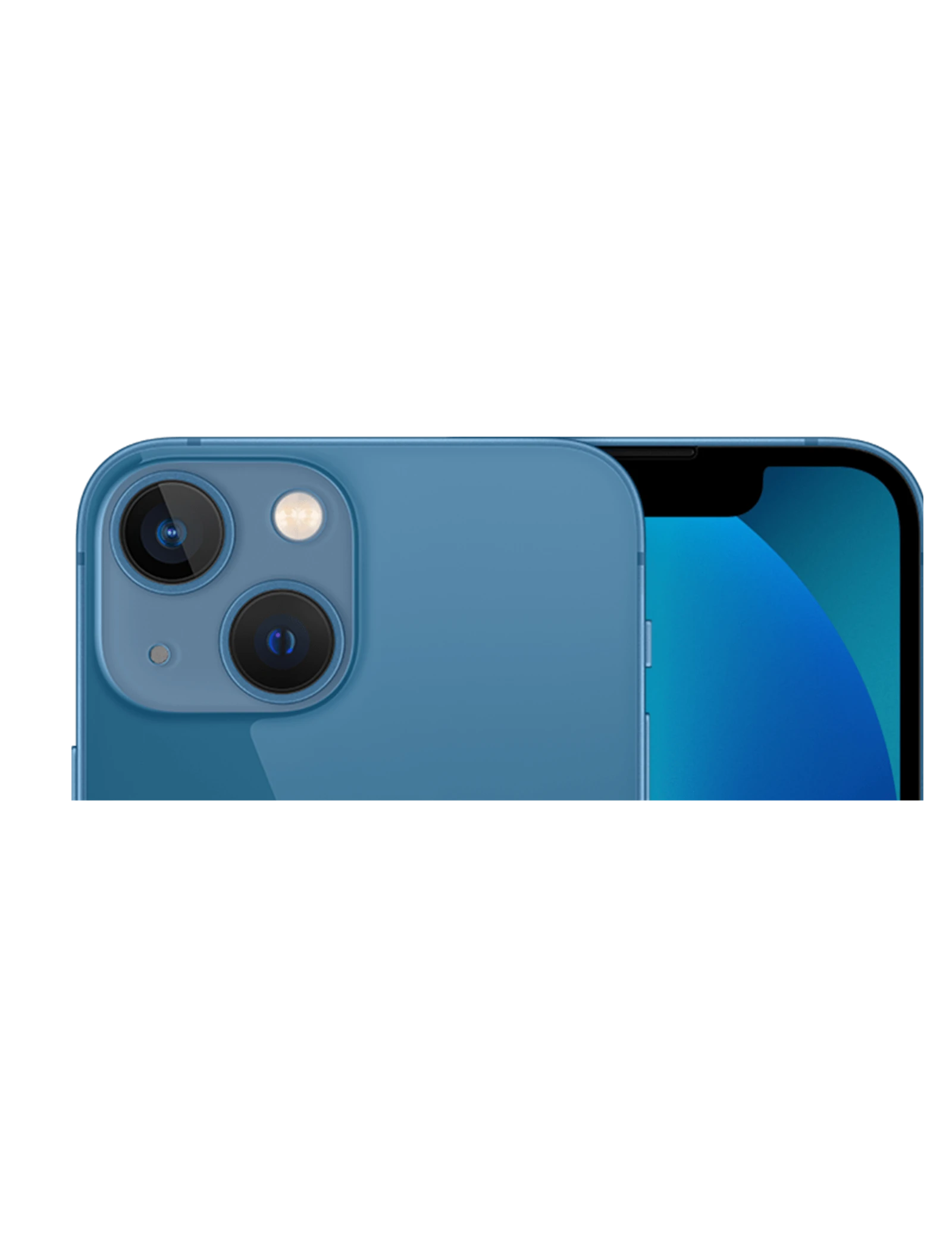 iPhone 13 mini 128GB — Bleu — vue 3