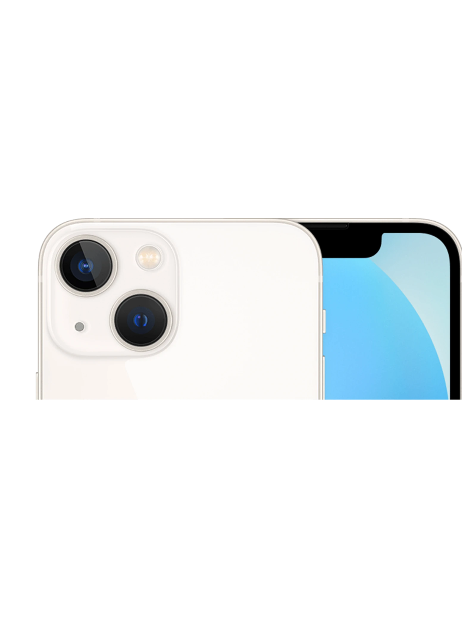 iPhone 13 mini 128GB — Lumière stellaire — vue 3