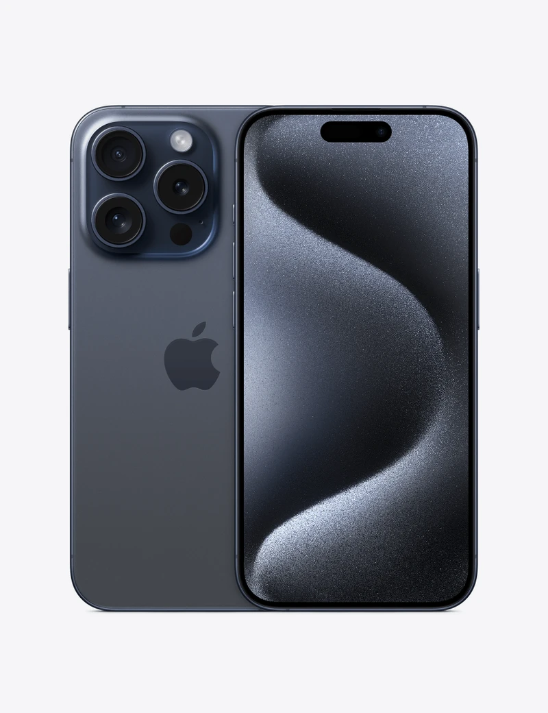 iPhone 15 Pro 128GB — Titane bleu