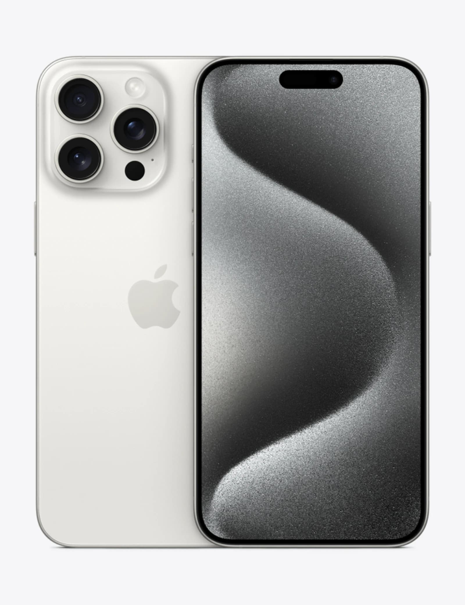 iPhone 15 Pro Max 256GB — Titane blanc