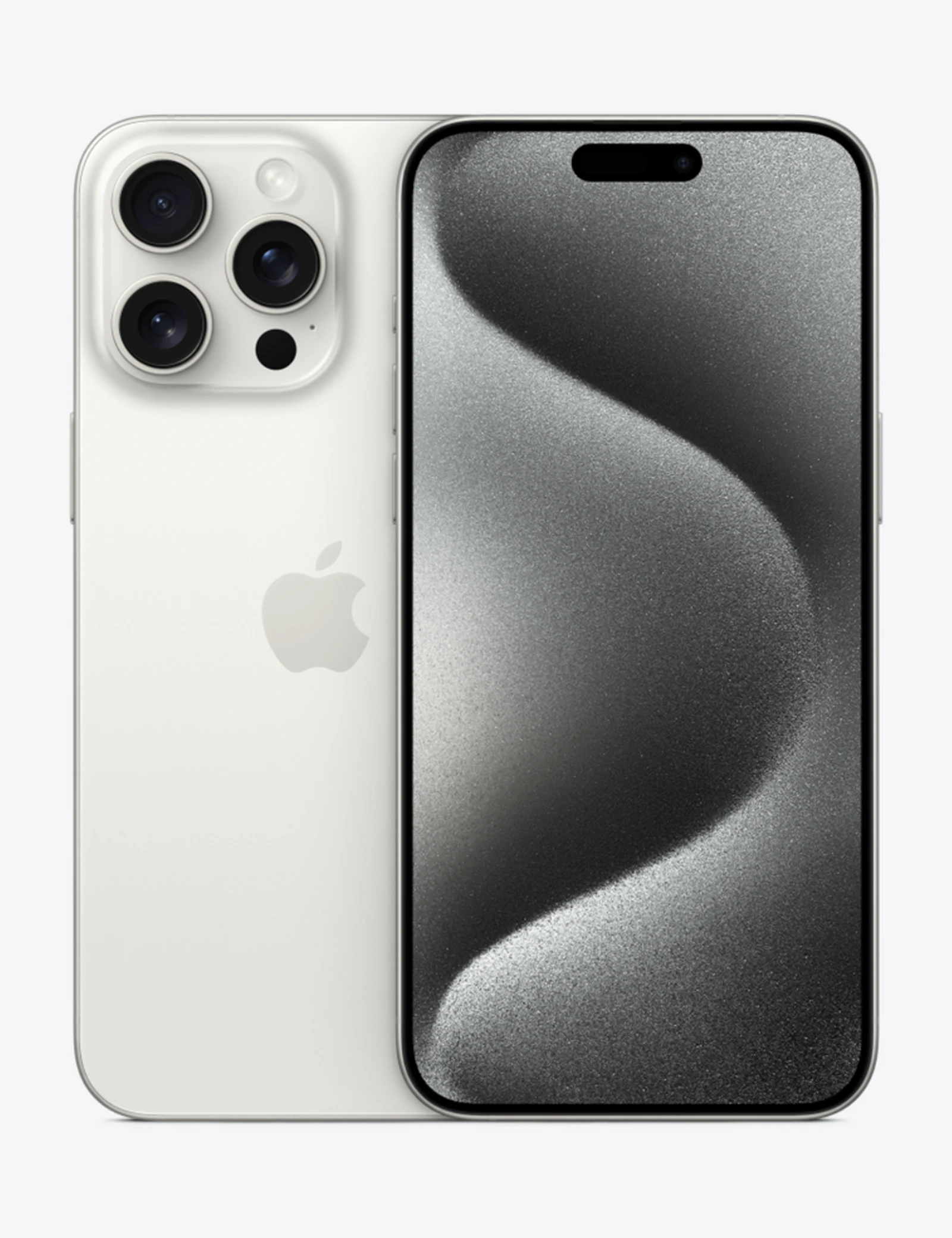 iPhone 15 Pro Max 256GB — Titane blanc