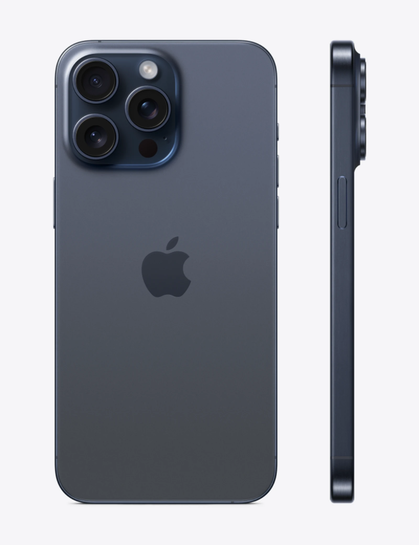 iPhone 15 Pro Max 256GB — Titane bleu — vue 2