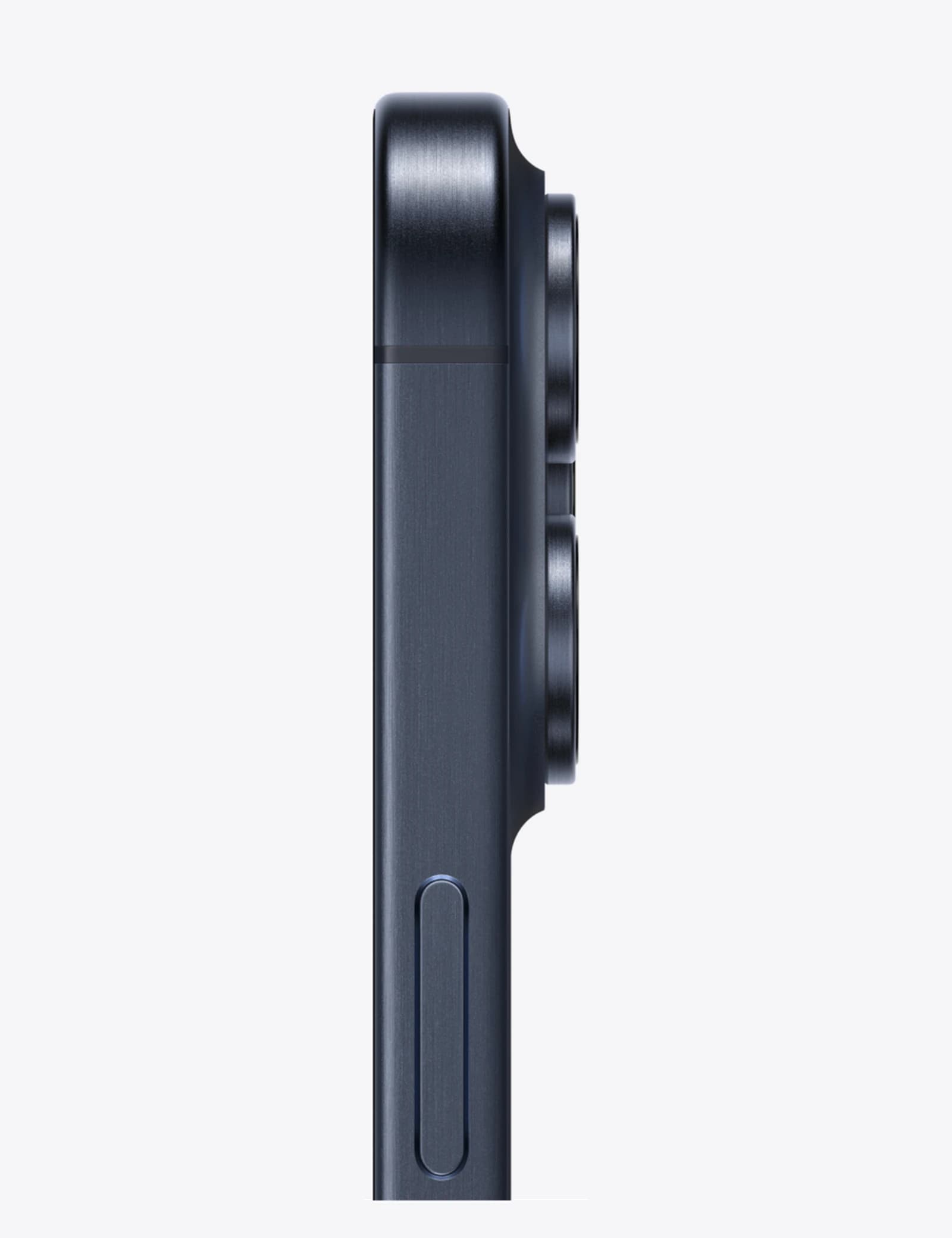 iPhone 15 Pro Max 256GB — Titane bleu — vue 3