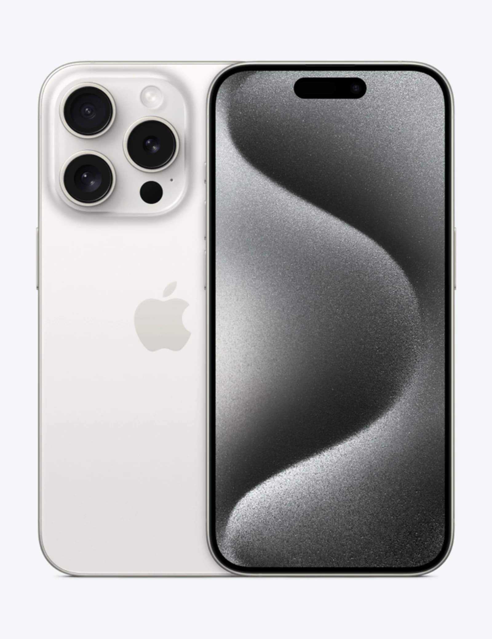 iPhone 15 Pro 128GB — Titane blanc