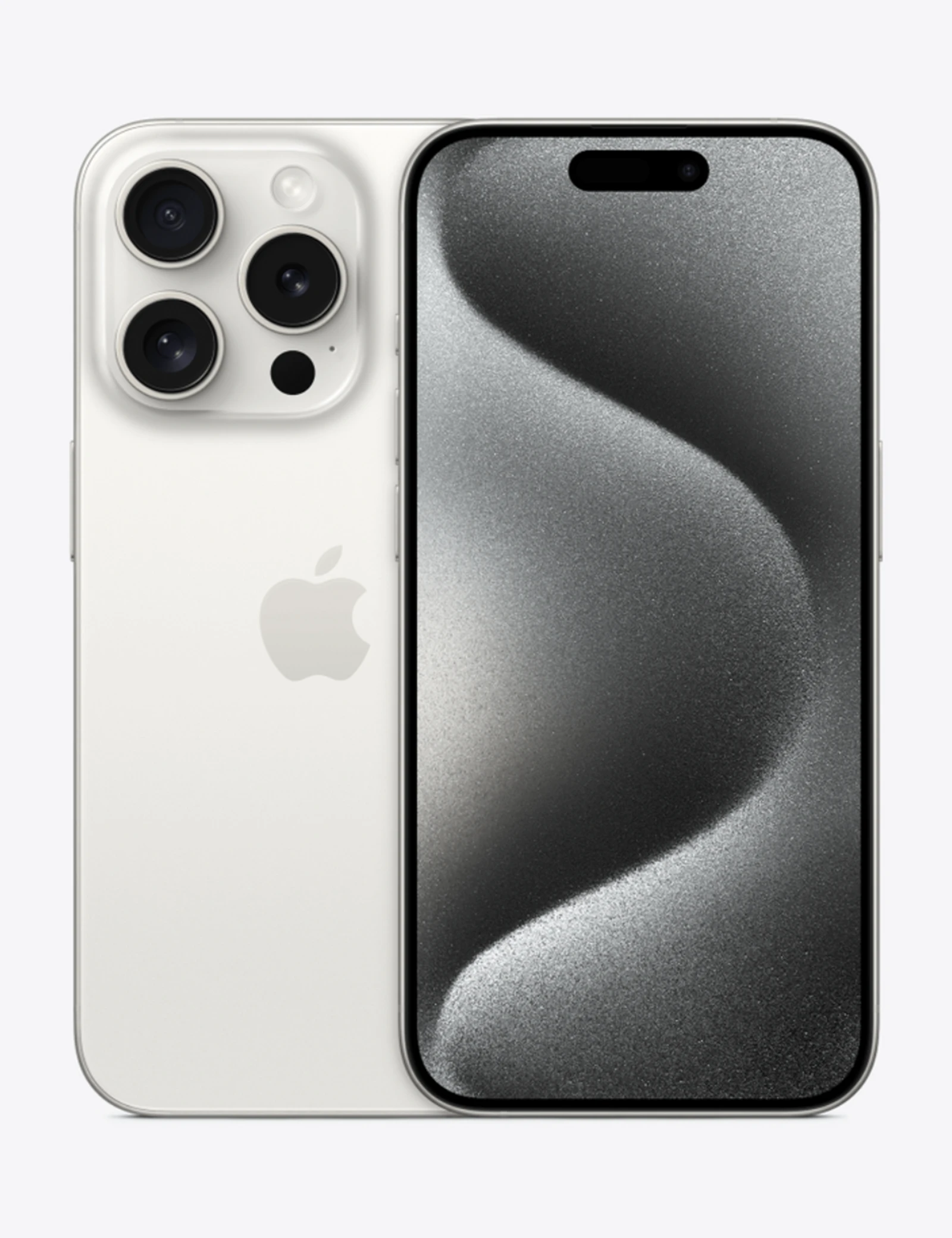 iPhone 15 Pro 128GB — Titane blanc