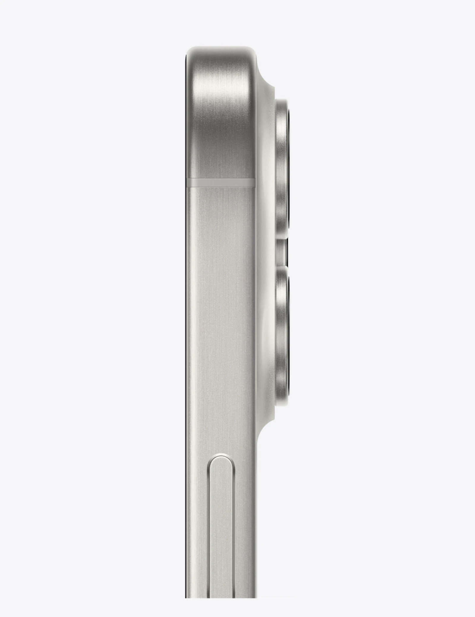 iPhone 15 Pro 128GB — Titane blanc — vue 3