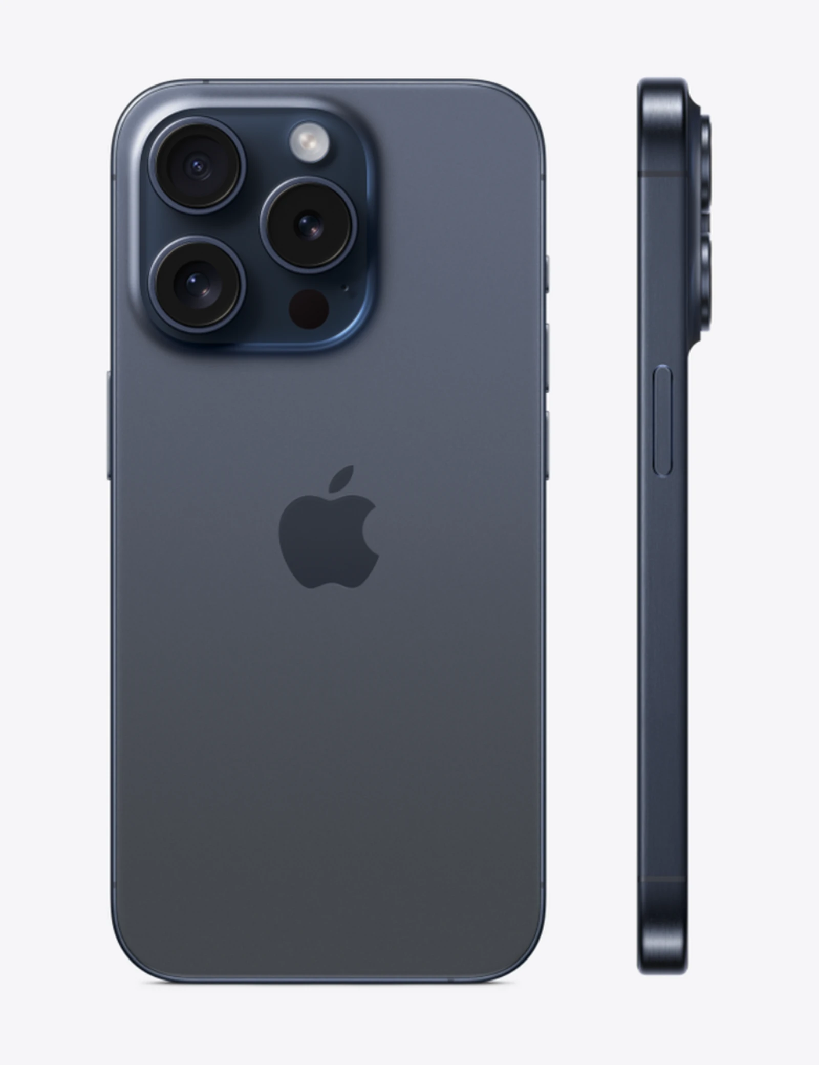 iPhone 15 Pro 128GB — Titane bleu — vue 2