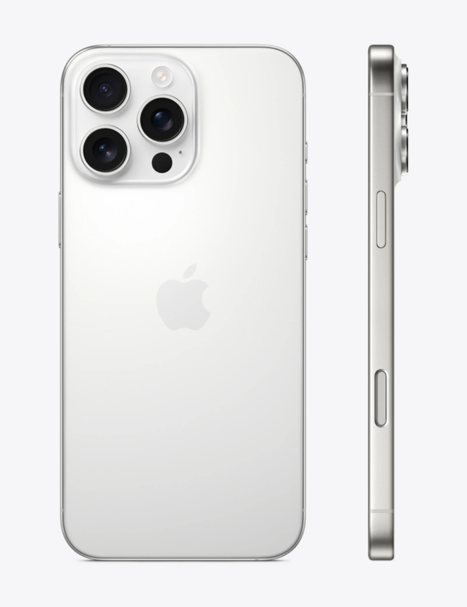 iPhone 16 Pro Max 256GB — Titane blanc — vue 2