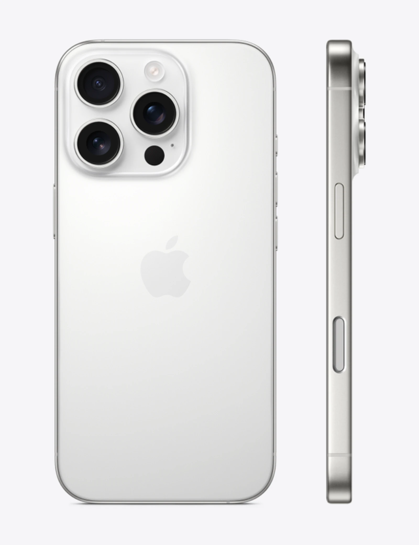 iPhone 16 Pro 128GB — Titane blanc — vue 2