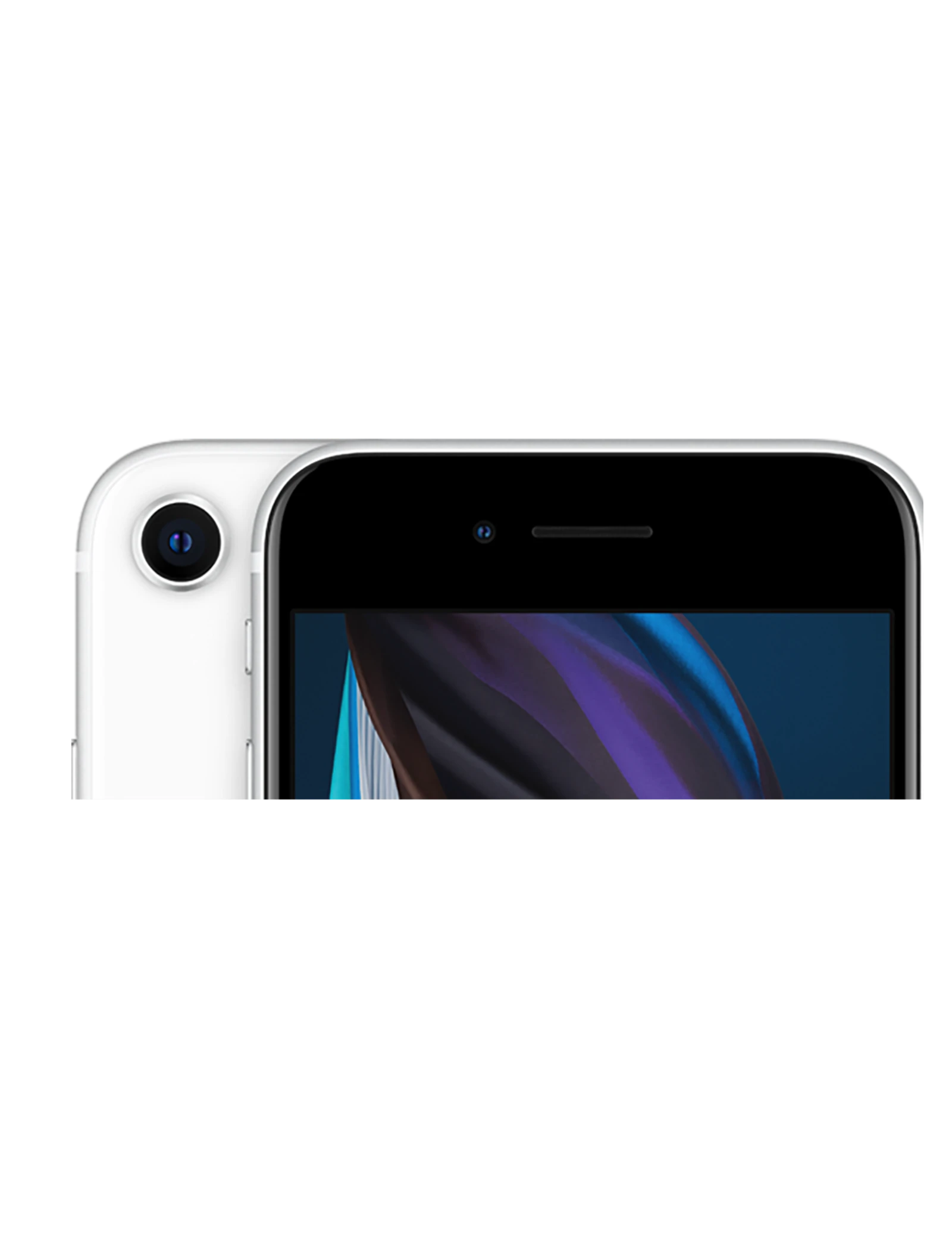 iPhone SE (2020) 64GB — Blanc — vue 2