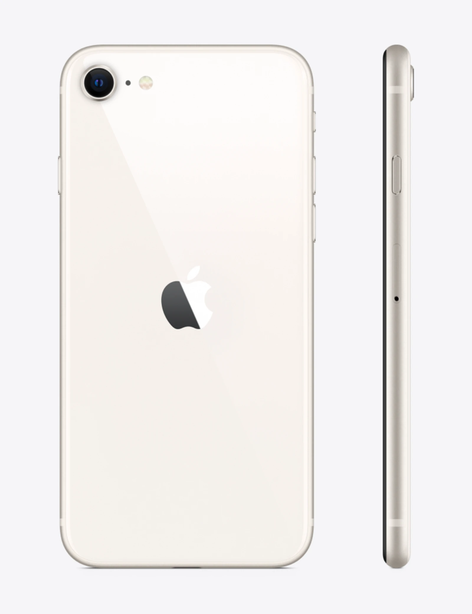 iPhone SE (2022) 128GB — Lumière stellaire — vue 2