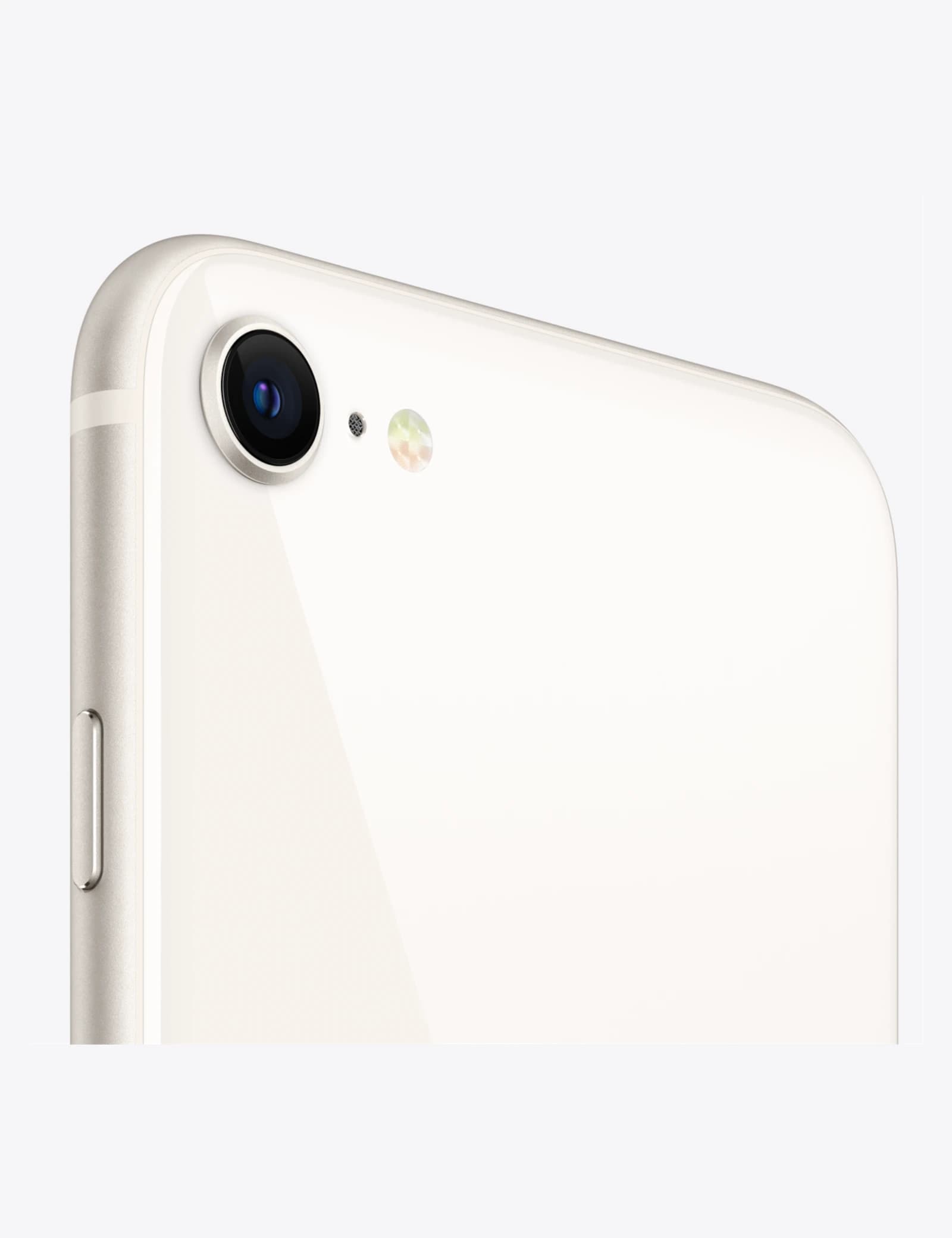 iPhone SE (2022) 128GB — Lumière stellaire — vue 3