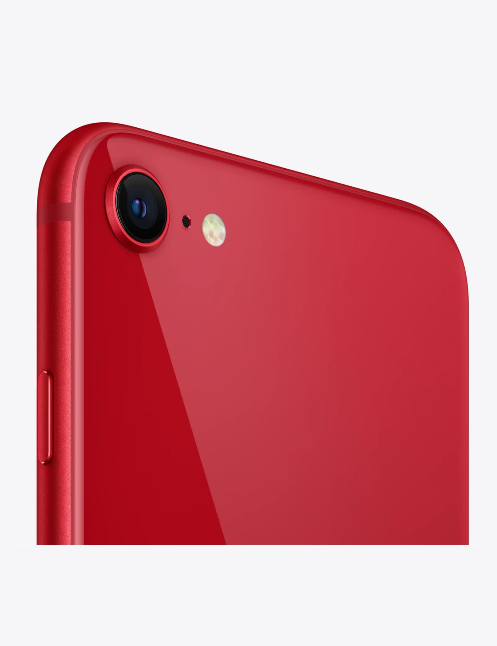 iPhone SE (2022) 128GB — Rouge — vue 3